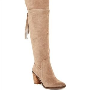 Franco Sarto Ellyn Suede Over the knee Boots